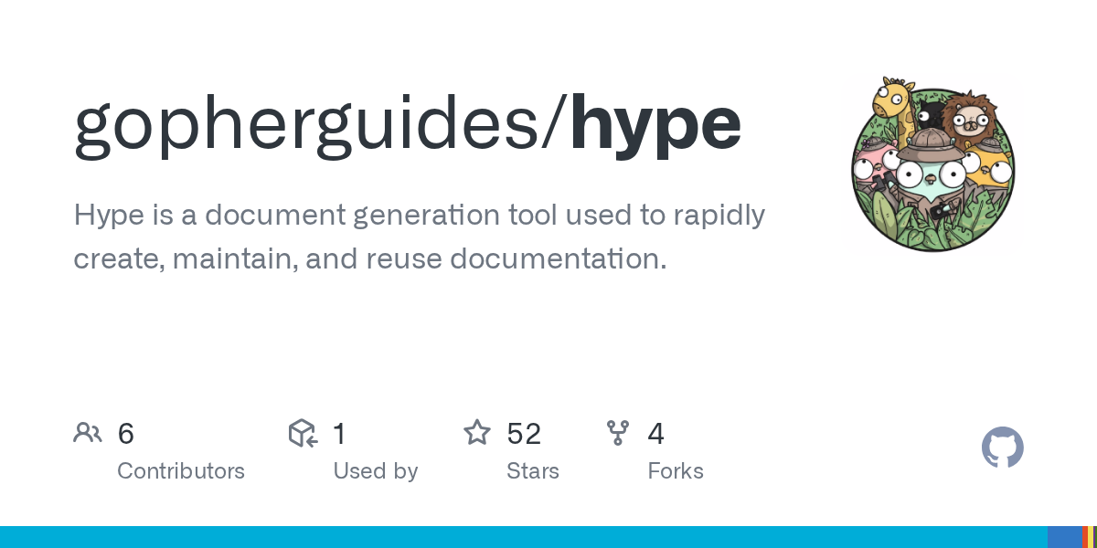 gopherguides/hype — Markdown-based slide deck generator